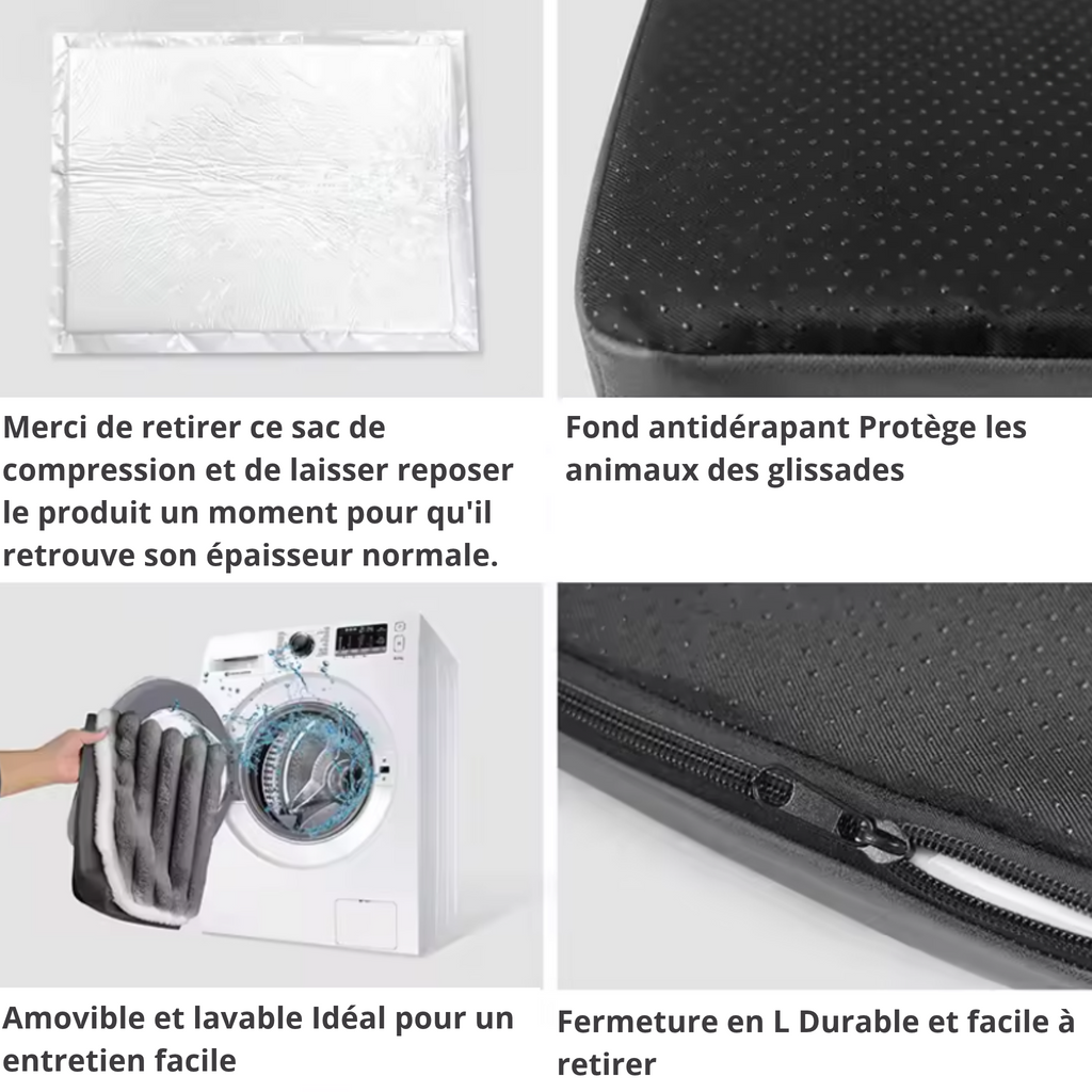 Lit Orthopédique SilverPaws™ : Confort et Soutien pour Chien Senior