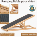Rampe d'Accès SilverPaws™ : Pliable et Réglable en Hauteur